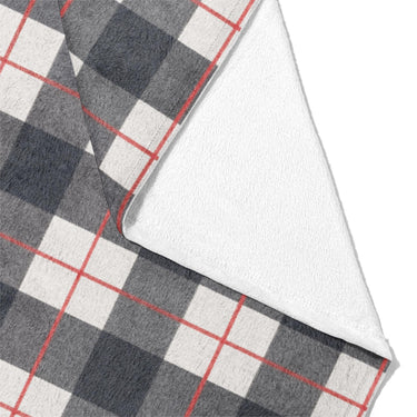 Wallace Plaid Navy & Red Mockup Fleece Fold