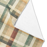 Madras Plaid Taupe Green Mockup Fleece Fold
