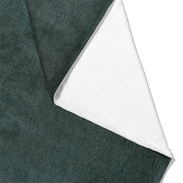 Keanu Watercolor Deep Teal Ombré Mockup Fleece Fold