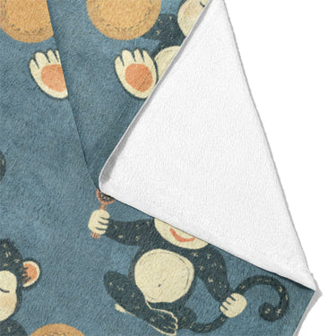 Musical Chimps Mockup Fleece Fold