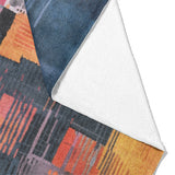 Heidi Blue & Purple Mockup Fleece Fold