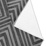 Hoffman Black & Charcoal Mockup Fleece Fold