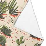 Desert Cacti Mockup Fleece Fold
