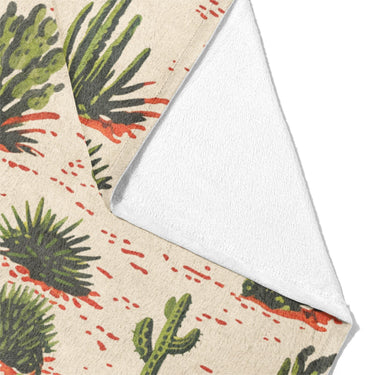 Desert Cacti Mockup Fleece Fold