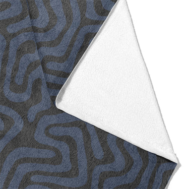 Kiva Slate Blue Mockup Fleece Fold