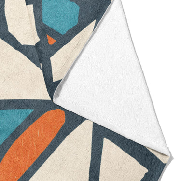 Larken Multicolor Mockup Fleece Fold