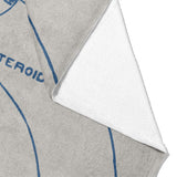Solar System Blue & Ivory Mockup Fleece Fold