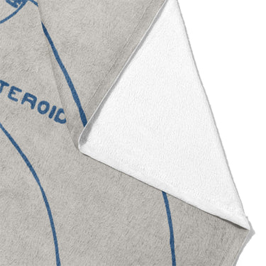 Solar System Blue & Ivory Mockup Fleece Fold