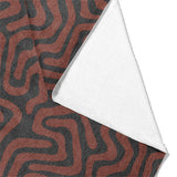 Kiva Coral Mockup Fleece Fold