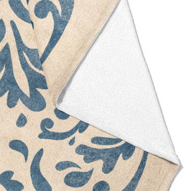 Floranna Ivory & Blue Mockup Fleece Fold