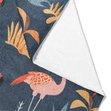 Flamingo Paradise Mockup Fleece Fold
