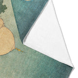 Taj Mahal Twilight by Charles Bartlett Mockup Fleece Fold