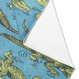 Gator Swamp Mockup Fleece Fold