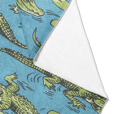 Gator Swamp Mockup Fleece Fold