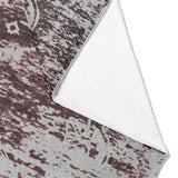 Bennett Maroon & Grey Mockup Fleece Fold