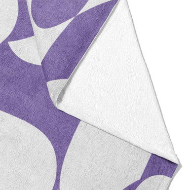 Twyla Checkered Periwinkle Mockup Fleece Fold