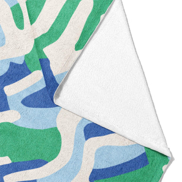 Leonardo Blue Green Mockup Fleece Fold