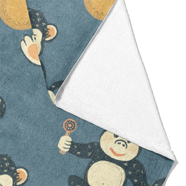 Musical Chimps Mockup Fleece Fold