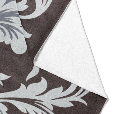 Aubrey Maroon & Light Blue Mockup Fleece Fold