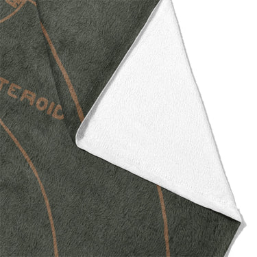 Solar System Forest & Rust Mockup Fleece Fold