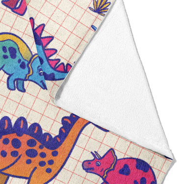 Doodle Dinos Mockup Fleece Fold