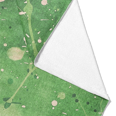 Sylvie Green Mockup Fleece Fold