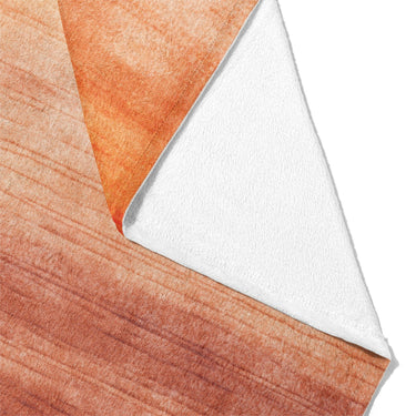 Ruidoso Red & Orange Mockup Fleece Fold