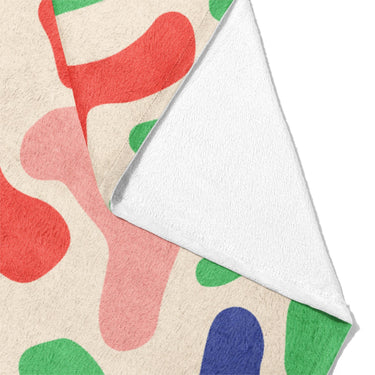 Cosimo Blue Green Red Mockup Fleece Fold