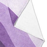 Sinuous Purple Monochrome Mockup Fleece Fold