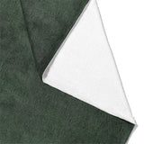 Keanu Watercolor Dark Green Ombre Mockup Fleece Fold