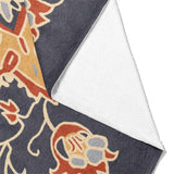 Baldwin Navy & Red Mockup Fleece Fold