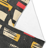 Milo Black Red & Yellow Mockup Fleece Fold