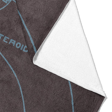 Solar System Burgandy & Powder Blue Mockup Fleece Fold