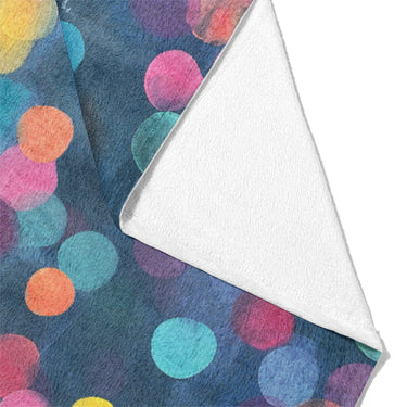Bokeh at Dawn Mockup Fleece Fold