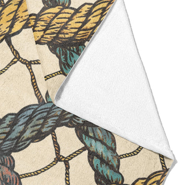 Naval Rope Multicolor Mockup Fleece Fold