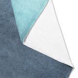 Kieran Watercolor Teal Ombre Mockup Fleece Fold