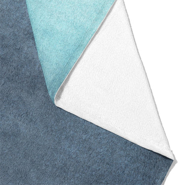 Kieran Watercolor Teal Ombre Mockup Fleece Fold