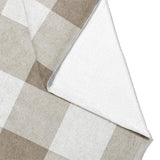 Buffalo Plaid Light Cedar Brown Mockup Fleece Fold