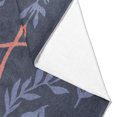 Flamingo Friends Navy Mockup Fleece Fold