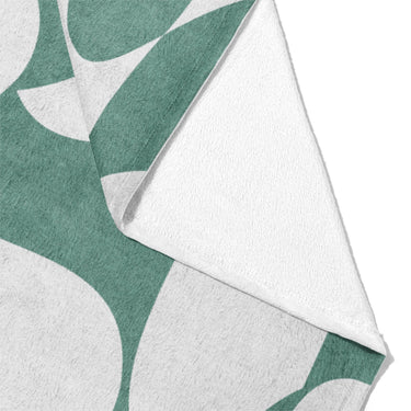 Twyla Checkered Aquamarine Mockup Fleece Fold