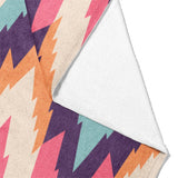 Dyani Magenta & Cyan Mockup Fleece Fold