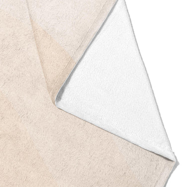 Sinuous Ivory Monochrome Mockup Fleece Fold