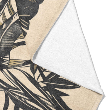 Tropical Plants Mockup Fleece Fold