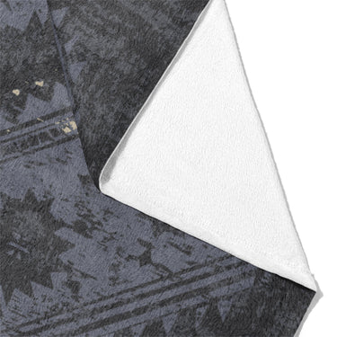 Montezuma Navy Mockup Fleece Fold