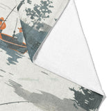 Gone Fishing Mockup Fleece Fold