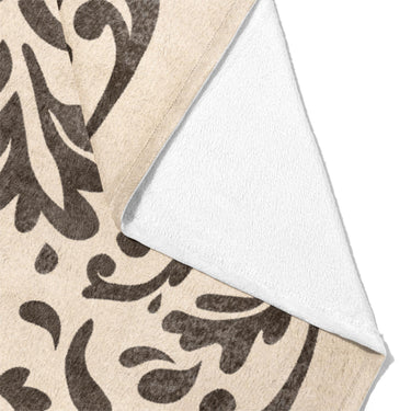 Floranna Ivory & Black Mockup Fleece Fold