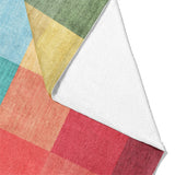 Polyphony Multicolor Vibrant Mockup Fleece Fold