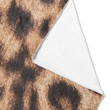 Cheetah Hide Print Mockup Fleece Fold