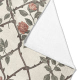 Rose Lattice Mockup Fleece Fold