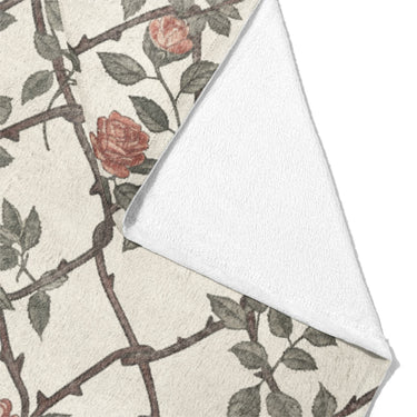 Rose Lattice Mockup Fleece Fold